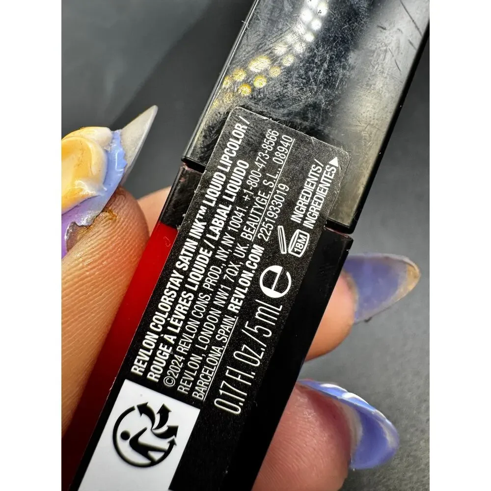 NWT Revlon Colorstay Satin Ink 019 My Own Boss-SEALED